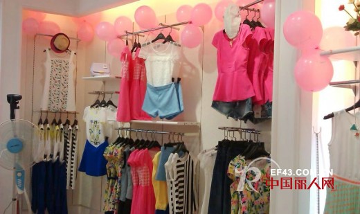 城市衣柜女装广西河池东兰店开业 全新形象隆重登场