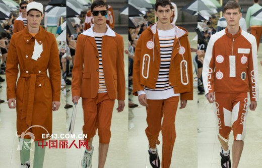 2015春夏男装流行什么颜色 Kenzo 2015春夏男装发布色彩分析