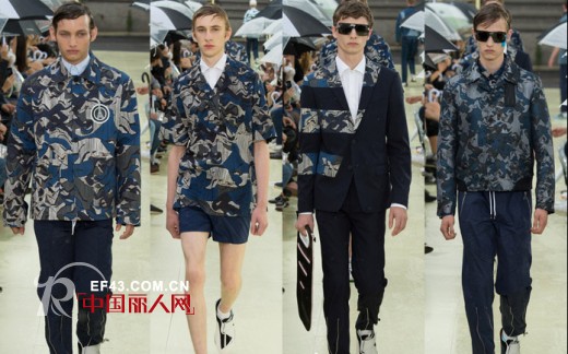 2015春夏男装流行什么颜色 Kenzo 2015春夏男装发布色彩分析