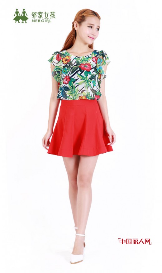 你是谁的小苹果 今夏最火大红look