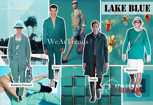 2015春夏男装时装周色彩:骚“粉”弄姿的季节