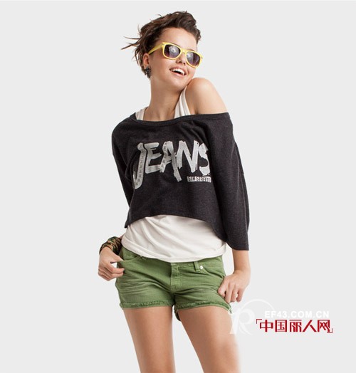 第五街牛仔裤2014夏季多彩短裤系列震撼释出