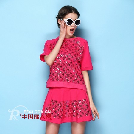 名媛小香风套装 夏季新款时尚套装