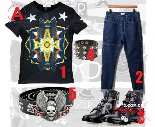 王子密码【时尚搭】第五期,永远的朋克,永不过时的潮流