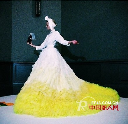 Giambattista Valli FALL 2014 COUTURE 本季最美 渐变色婚纱礼服款式