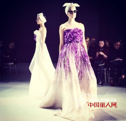 Giambattista Valli FALL 2014 COUTURE 本季最美 渐变色婚纱礼服款式