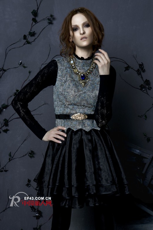 MAXRIENY 2014秋冬大片 夜·巴洛克让你不止一面