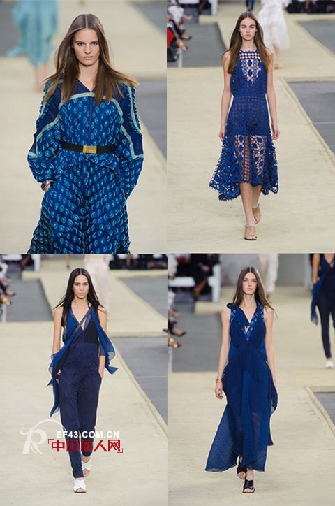 换季主流色:蓝色风潮正预演