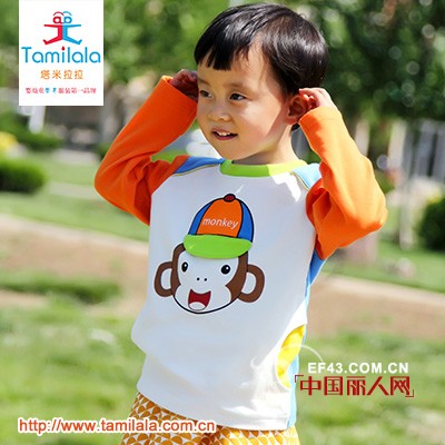 与宝宝对话的婴童服饰——塔米拉拉智育童装