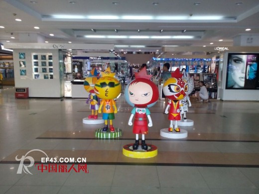 缤果动漫公仔巡展之东莞清溪天和百货
