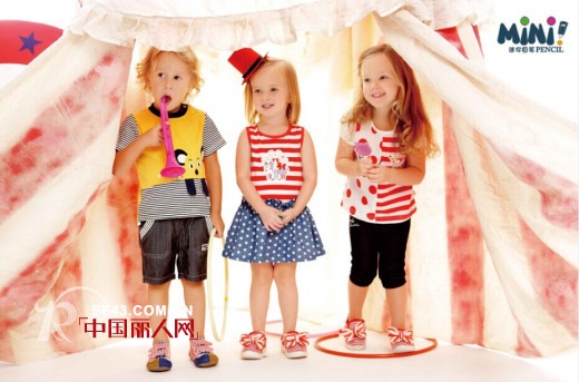 因爱而生 Pencil Mini闪亮童年 迷你铅笔童装适合多大的儿童穿