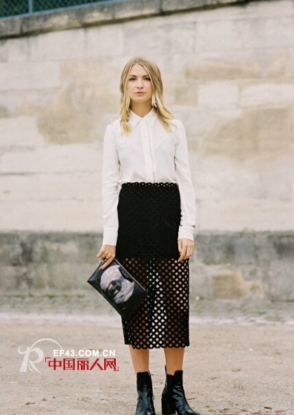 楚阁TRUGIRL爱时尚:教你怎么把网眼单品穿好看