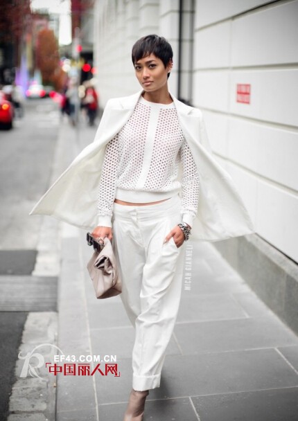 楚阁TRUGIRL爱时尚:教你怎么把网眼单品穿好看