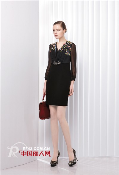 七夕优雅着装推荐 JZ玖姿女装2014夏季新款