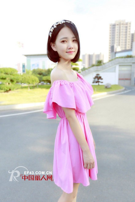 什么是软妹子 粉色连衣裙适合什么性格女生穿