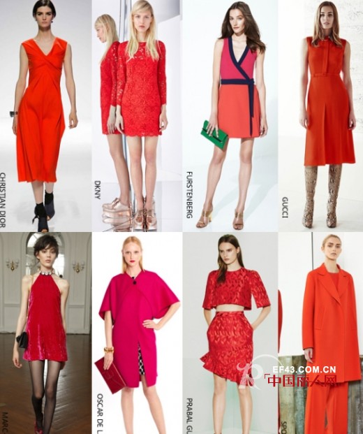 2015早春色彩流行趋势 优雅白领跑