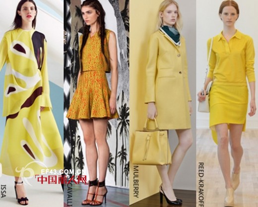 2015早春色彩流行趋势 优雅白领跑