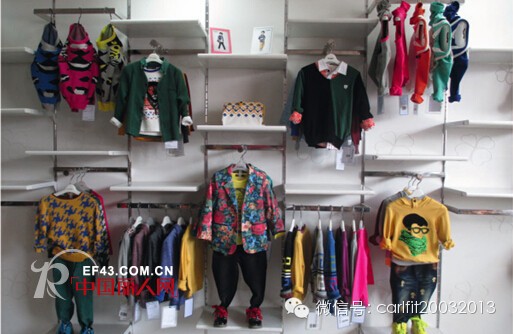 童装秋装该怎么成列 卡儿菲特男童秋装陈列方法