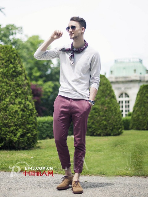 时尚男装搭配 纽约苦脸博主Marcel Floruss示范夏日男士着装搭配