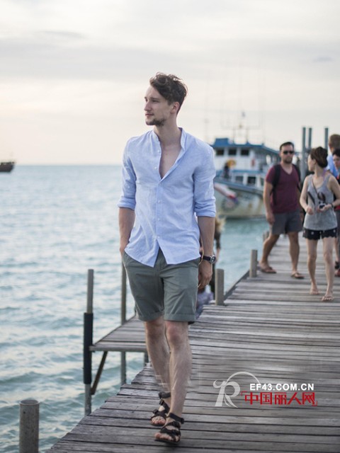 时尚男装搭配 纽约苦脸博主Marcel Floruss示范夏日男士着装搭配