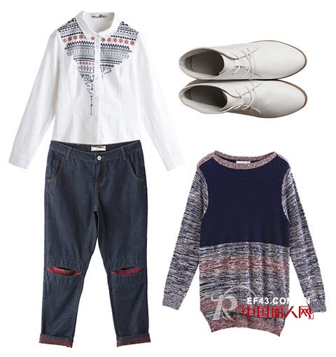 茵曼新品 抽象艺术“装”复古