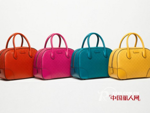 你是我的钻石 GUCCI古驰2014钻石纹女包袋 “色”给你看