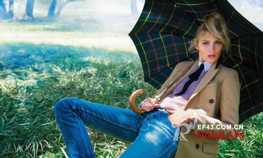 超模 Anja Rubik 演绎《Porter》杂志2014秋季刊封面