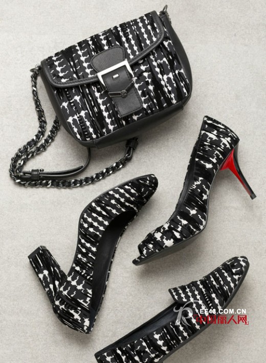 STACCATO思加图女鞋秋季新款 经典黑白鞋包新款