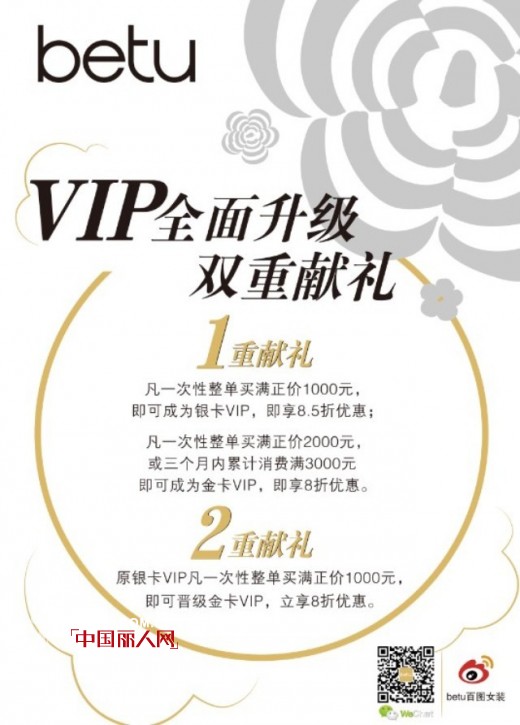 【betu Love 60s】镂空趣味  复古诙谐由此开始  VIP全面重磅升级 多重献礼