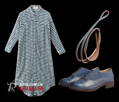 潮流新贵 长款衬衫做裙装 衬衫裙时尚百搭