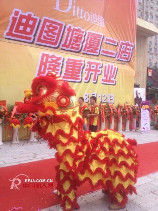 恭贺:DITTO迪图东莞市塘厦镇二店新店开业兴隆