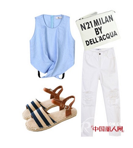 街拍女装要怎么搭配 2014夏季女装街拍搭配