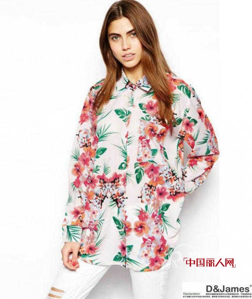 D&James女装搭配 秋季印花款式搭配