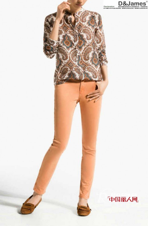 D&James女装搭配 秋季印花款式搭配