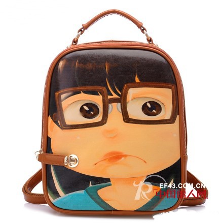 韩版可爱双肩包款式 适合学生背的双肩包