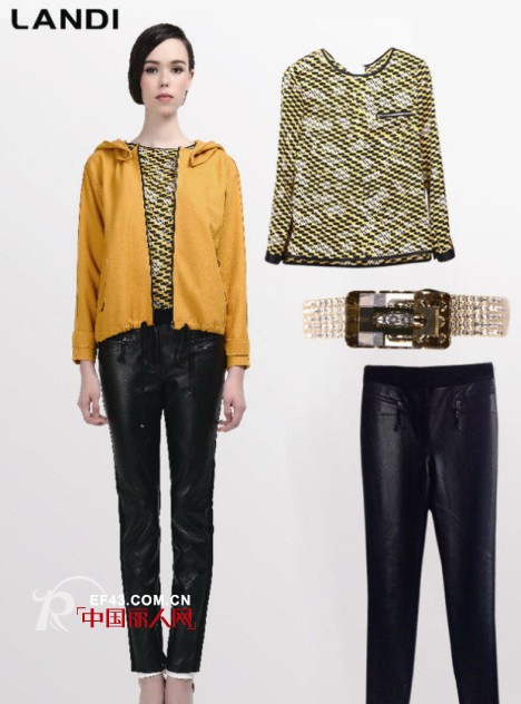 LANDI蓝地2014秋冬新款—运动时尚 正能量立场