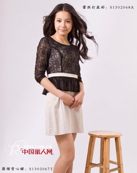 轻熟风秋装长袖连衣裙 棉麻裙和蕾丝裙哪种好看