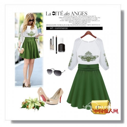 伞裙什么款式的好看 夏日伞裙搭配技巧