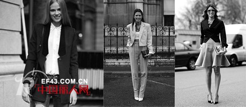 初秋西装外套百变潮搭 外套开衫流行配