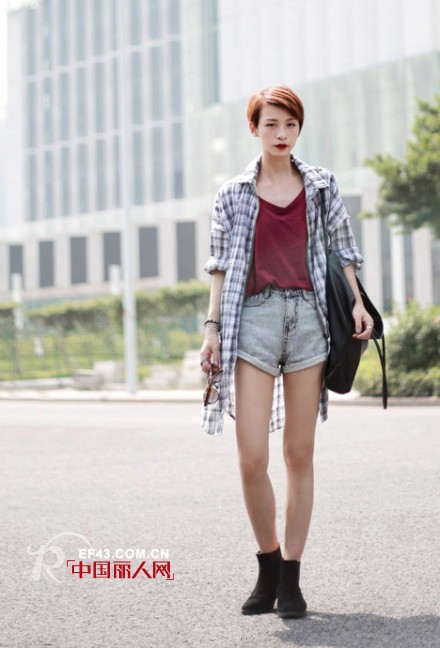 什么是爷们女? 简约中性风格搭配