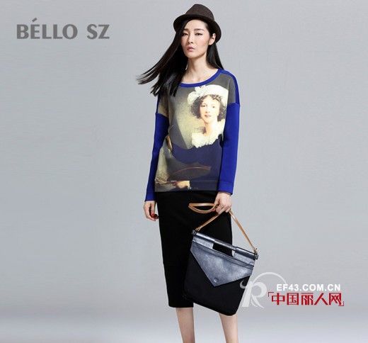 BELLOSZ女装秋款:复古套头衫搭配裙装怎么样  复古风衣该怎么穿