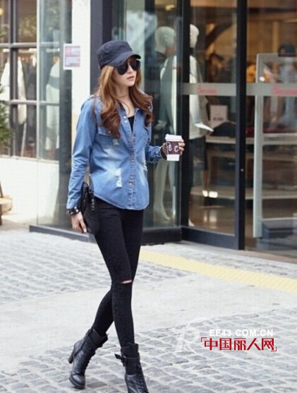 早秋穿衣搭配 早秋女士长袖衬衫怎么搭配?