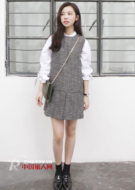 【学院风套装】韩剧女主穿搭 韩剧校园穿搭