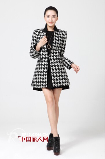 2014秋冬格纹强势回归 棋盘格,千鸟格衣服怎么搭配