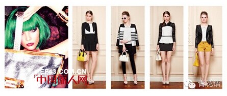 “G&F”青花语女装2014秋装新款  摩登俏巴黎