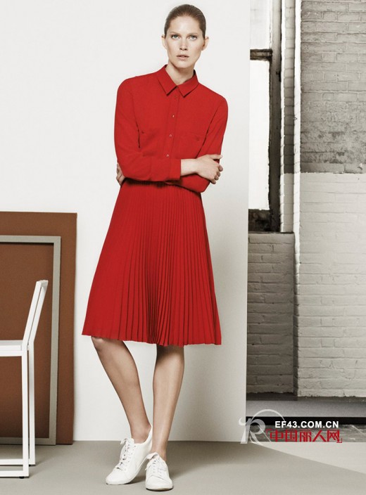 挪威超模 Iselin Steiro（艾瑟琳·斯黛洛）出镜演绎Mango（芒果）2014秋冬系列