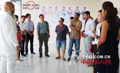 柬,缅,巴,沙,孟驻华商务参赞一行参观舒朗