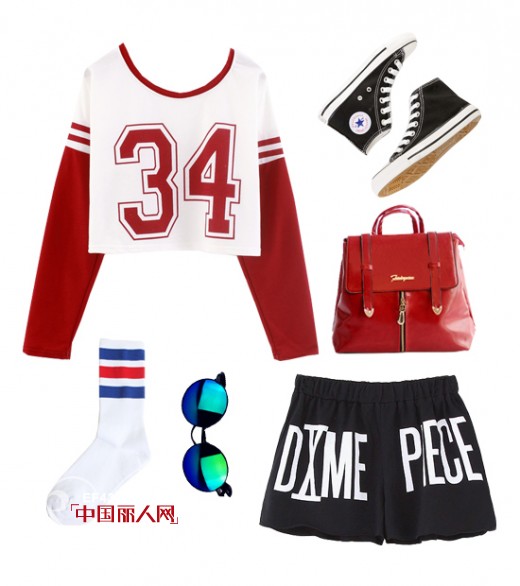 运动装搭配 秋季运动装搭配也能穿出甜美范