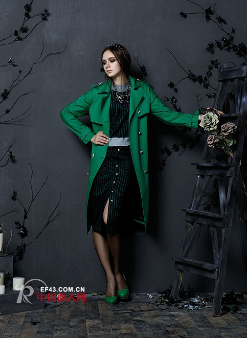 翡翠绿秋季大行其道  2014秋季流行色彩