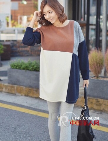 孕妇秋冬搭配  孕妇裤搭配方法